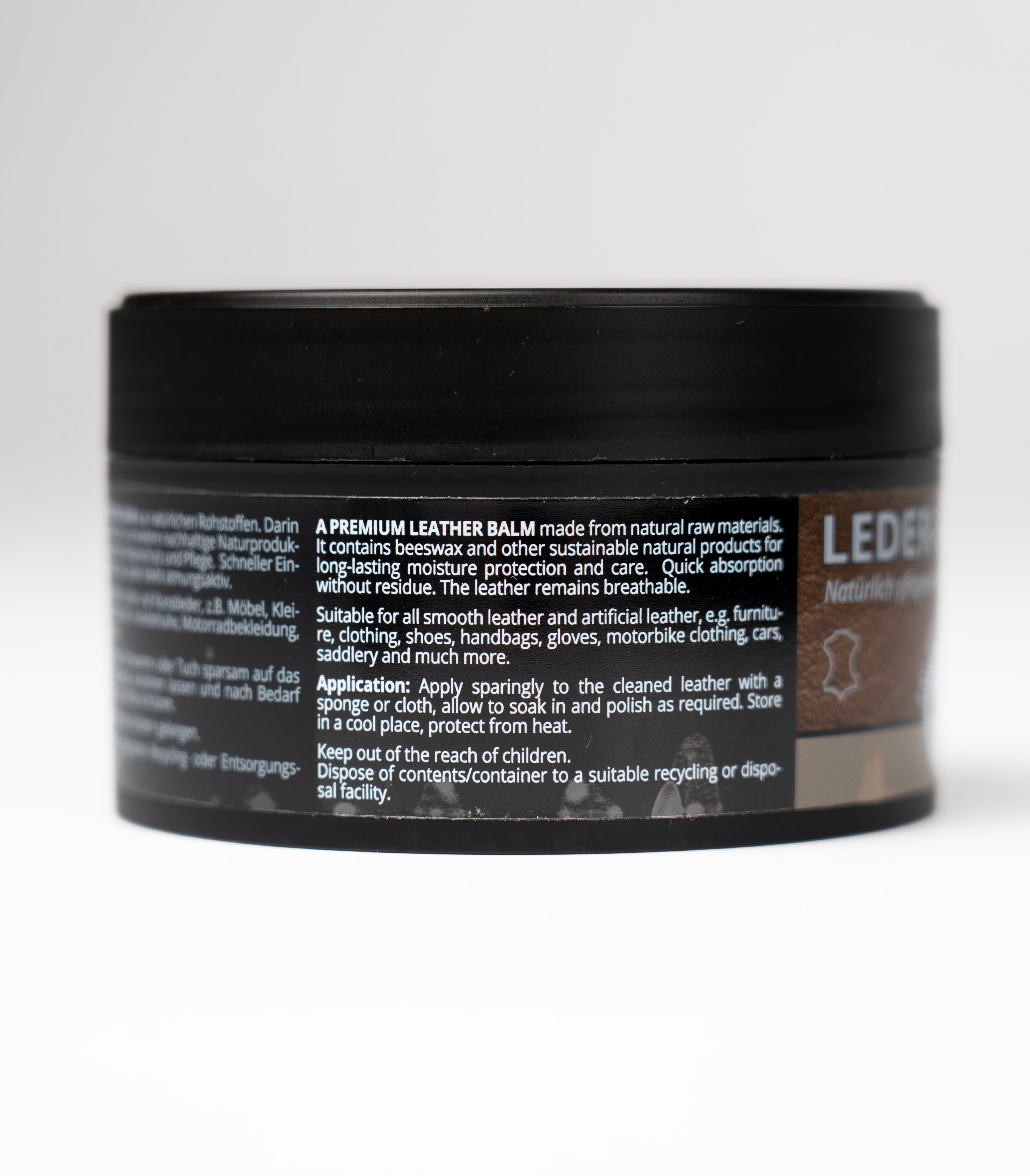 Lederbalsam mit Bienenwachs