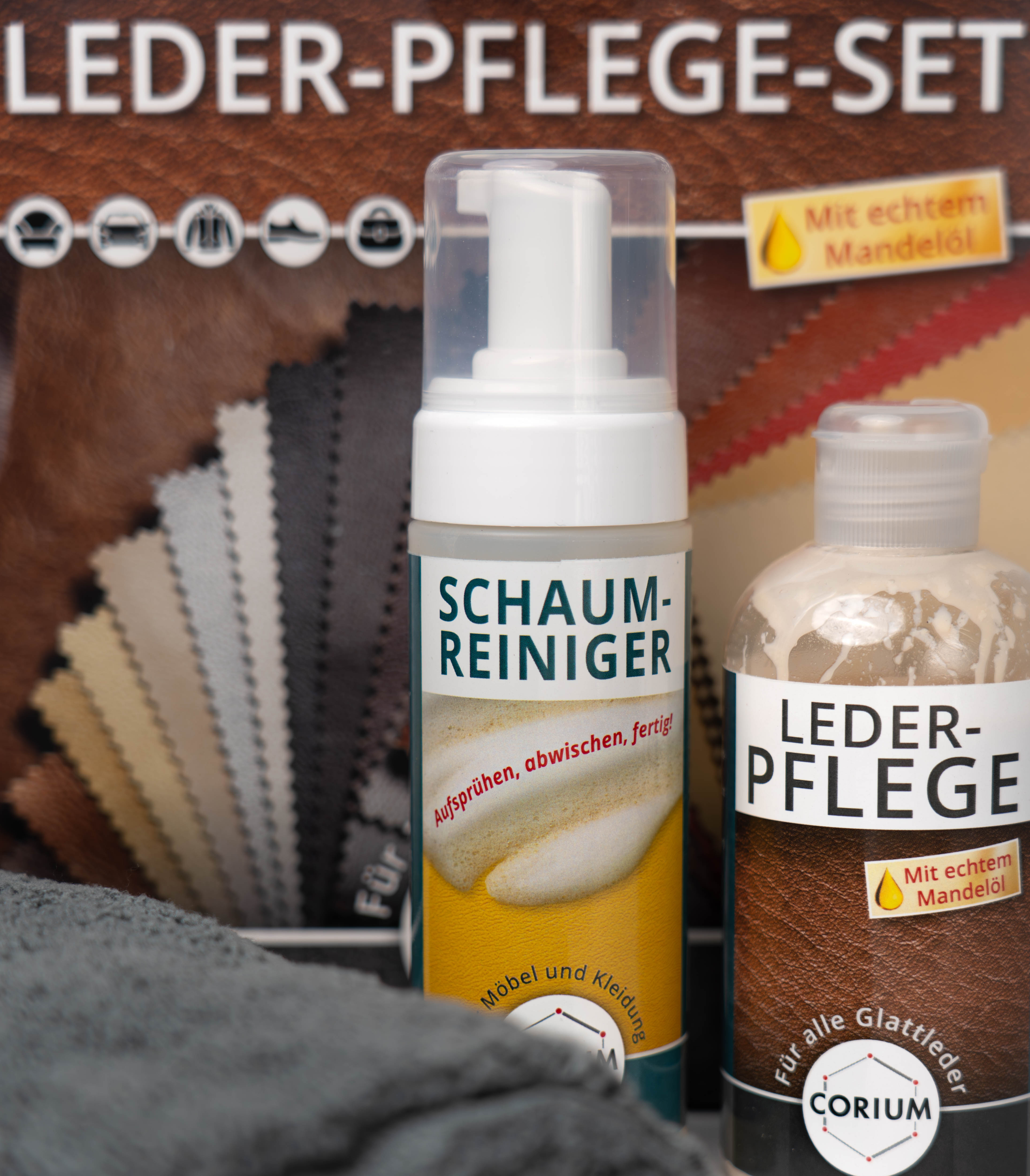 Leder-Pflege-Set